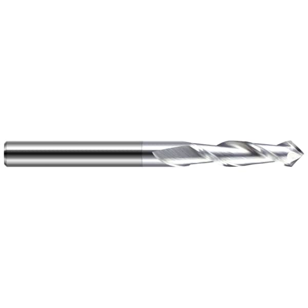 Drill/End Mill - Helical Tip - 2 Flute, 0.0310" (1/32)